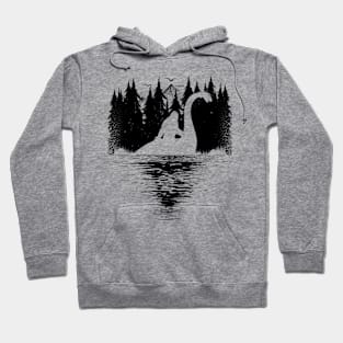 Bigfoot Loch Ness Monster Hoodie